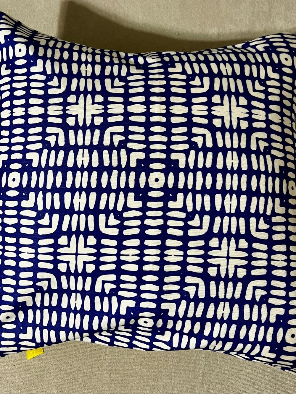 NWOT West Elm Rochelle Porter Pillow Cover with Green Row Down Insert